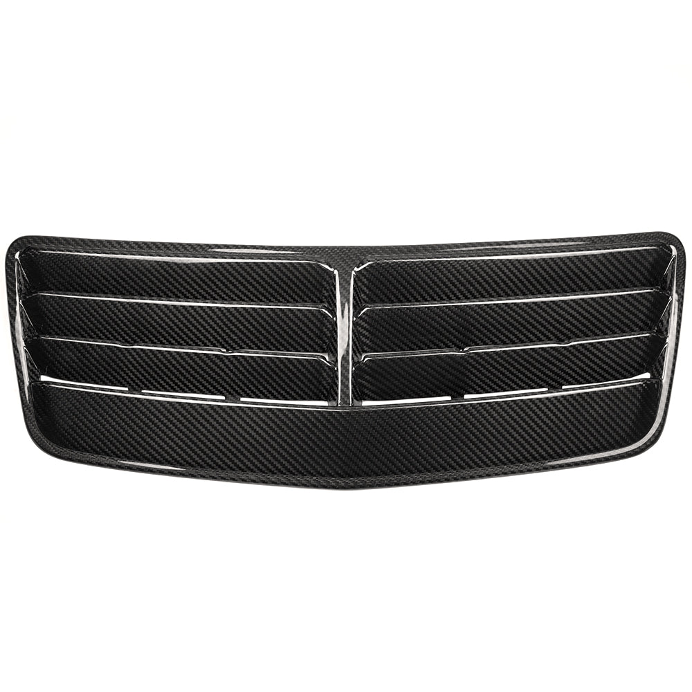 Real Carbon Fiber Hood Bonnet Air Intake Vent Scoop Replacement For Mustang S650 GT 2024+