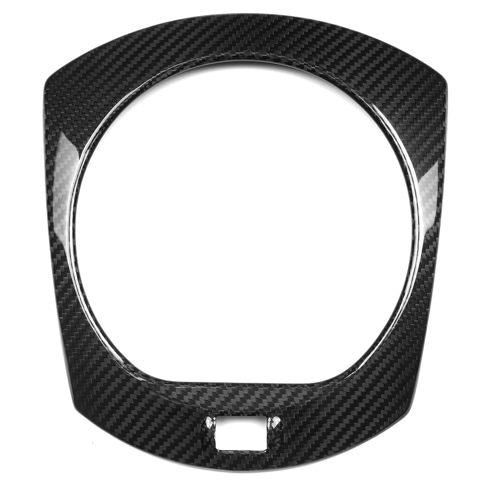 Real Carbon Fiber AT Center Console Gear Shift Frame Interior Accessories For Mazda MX-5 ND Miata Roadster 2016-2024