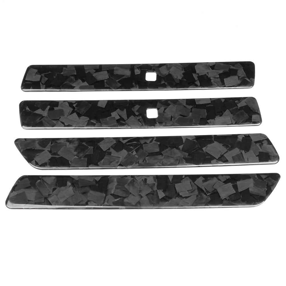 Dry Carbon Fiber Exterior Door Handle Covers Trim For Hyundai Ioniq 5 NE SE 2022 2023 2024 2025