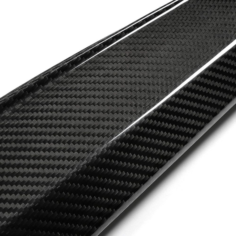 Dry Carbon Fiber Side Skirts For Chevrolet Corvette C8 Z06 2023 2024 2025, Car Rocker Panels, Replacement