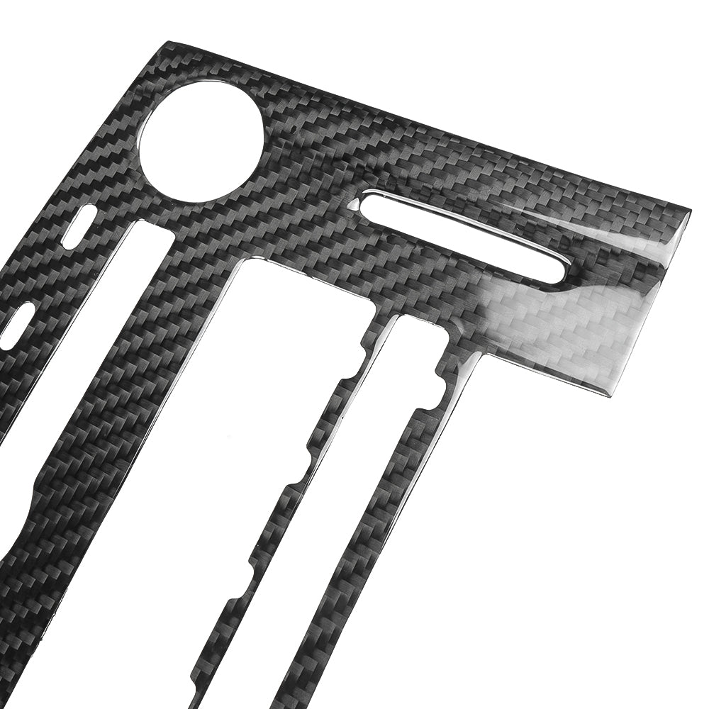 Real Carbon Fiber Center Console A/C Media Radio Button Panel For Lexus IS 300 350 500 F Sport 2021 -2025