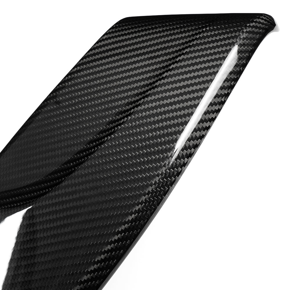 Dry Carbon Fiber Seat Belt Side Cover Trim For Corvette C8 Z51 Z06 Stingray Coupe Convertible 2020 - 2025