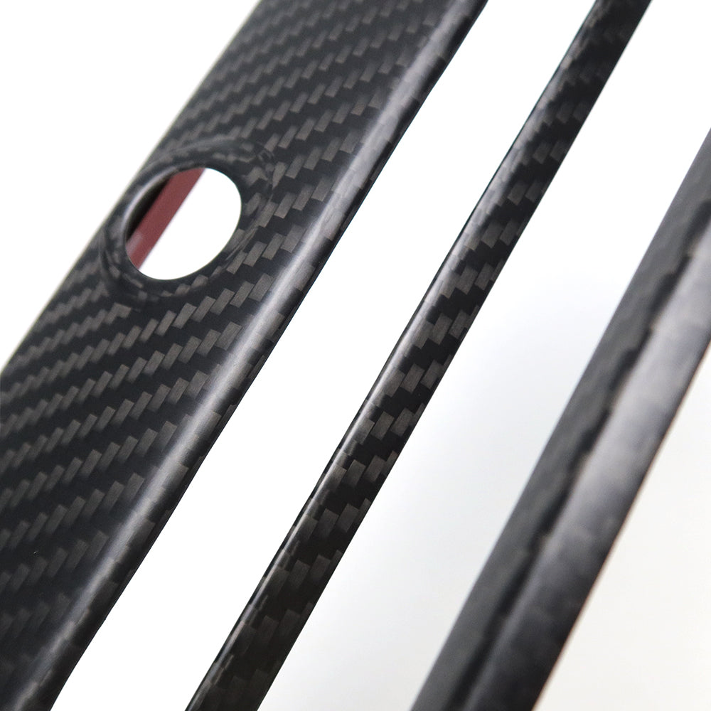 Real Carbon Fiber Rear Truck Tailgate Door Handle Cover For Ram 1500 TRX 2019+