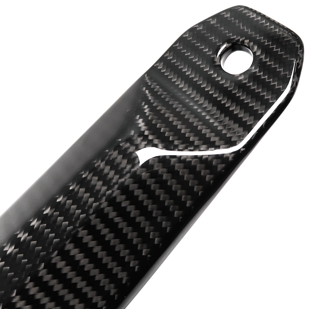 Real Carbon Fiber Engine Strut Tower Brace Bar For Corvette C8 Stingray Coupe HTC Z51 E-Ray 2020-2025, Engine Hood X Brace
