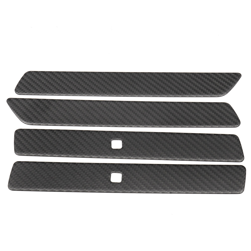 Dry Carbon Fiber Exterior Door Handle Covers Trim For Hyundai Ioniq 5 NE SE 2022 2023 2024 2025