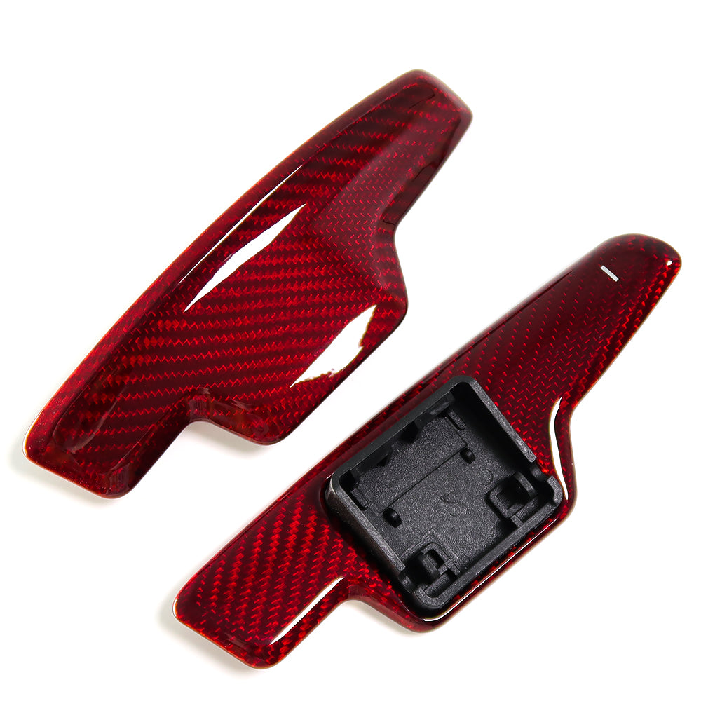 For Chevrolet Corvette C8 Stingray 2020-2023 Steering Wheel Paddle Shifters Replacement Real Dry Carbon Fiber