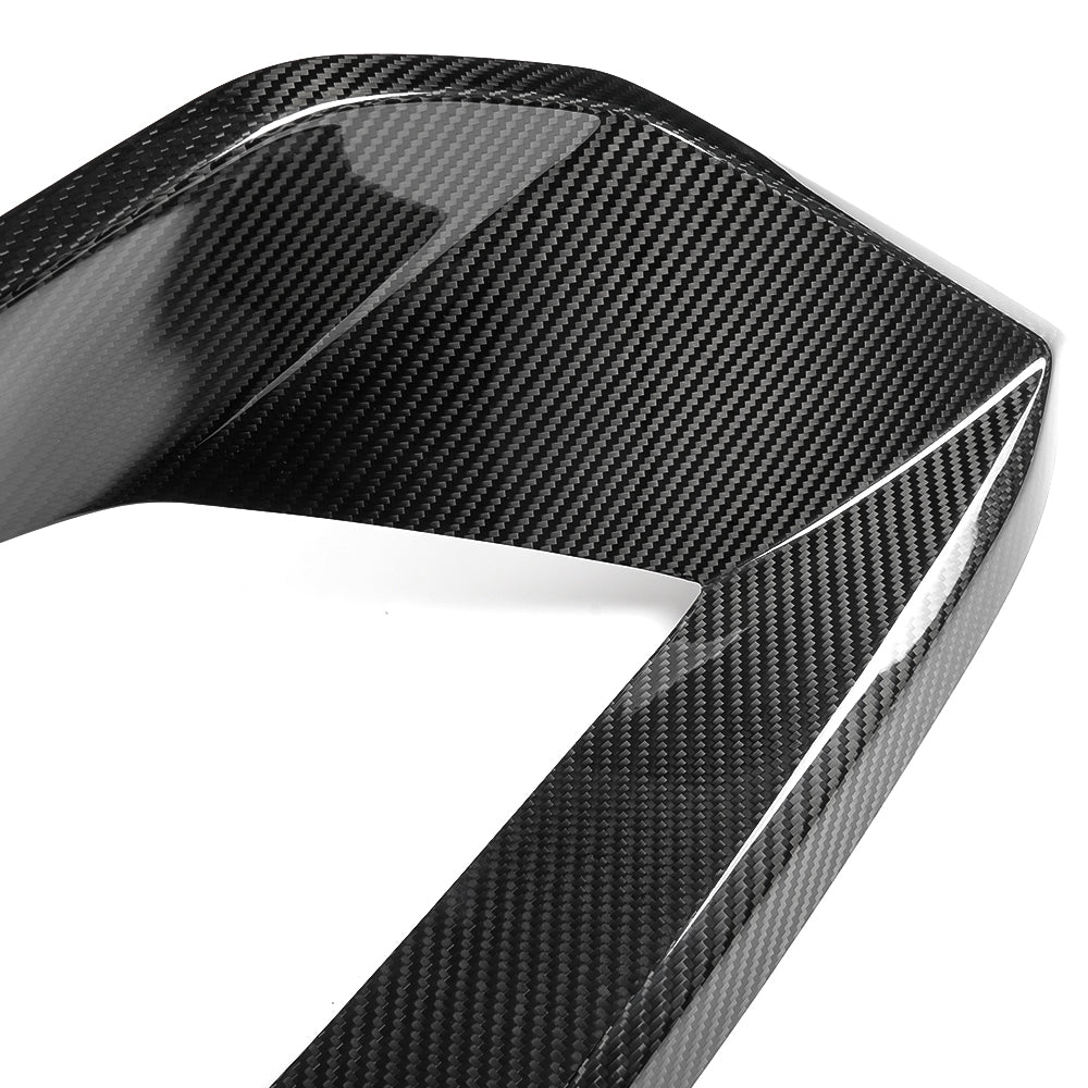 Real Carbon Fiber Fog Light Cover Trim For Acura Integra Type S DE5 2023 2024 2025, Front Bumper Fog Lamp Grille Bezel