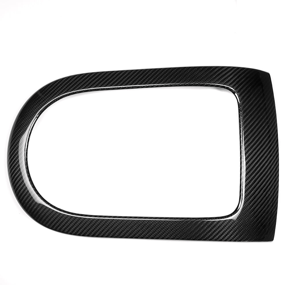 Genuine Carbon Fiber Center Console USB Port Cover Trim For Hyundai Ioniq 5 N 2022 2023 2024 2025