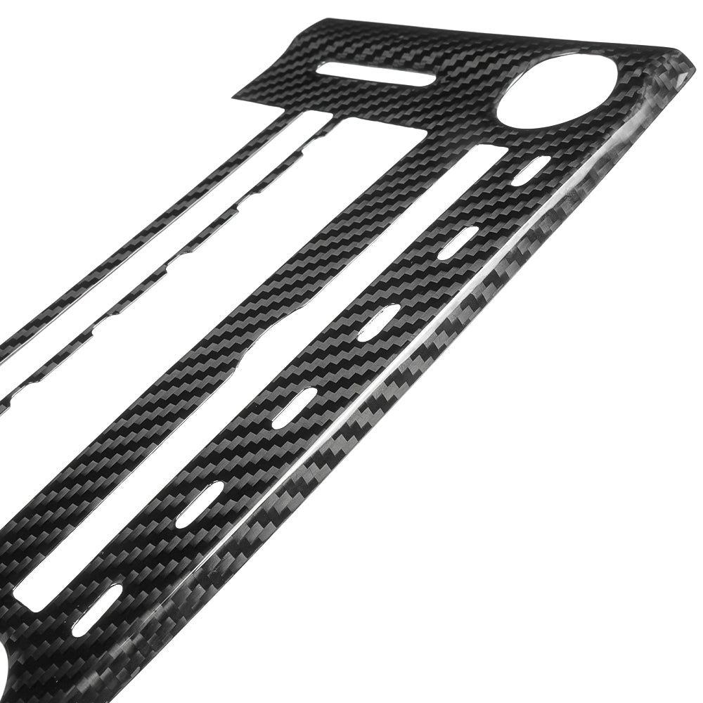 Real Carbon Fiber Center Console A/C Media Radio Button Panel For Lexus IS 300 350 500 F Sport 2021 -2025