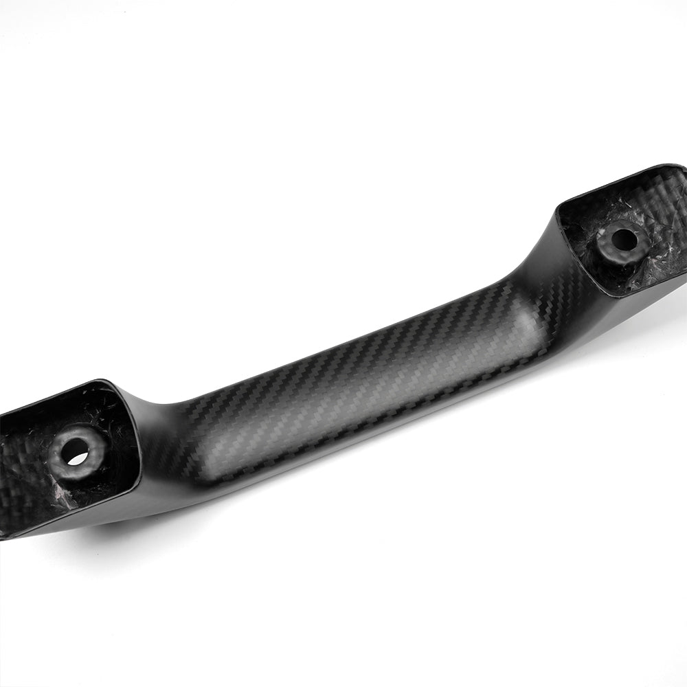 Carbon Fiber Replacement Rear Grab Handles Covers For Ford Bronco Raptor Wildtrak 2021-2024