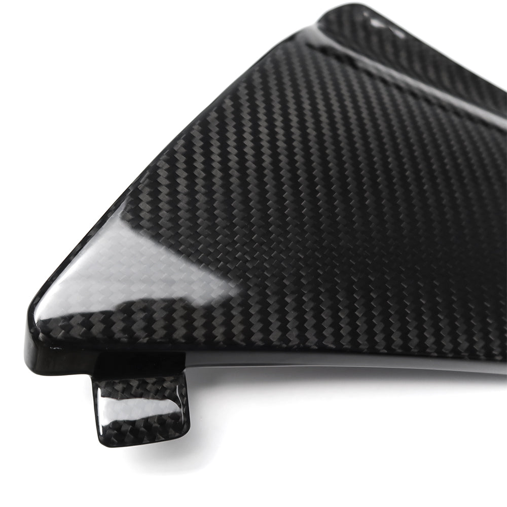 Carbon Fiber Mudguard Fender Trim For Corvette C8 Stingray Coupe Convertible Z51 E-Ray 2020-2025, Front & Rear Wheel Mud Flaps Splash Guard