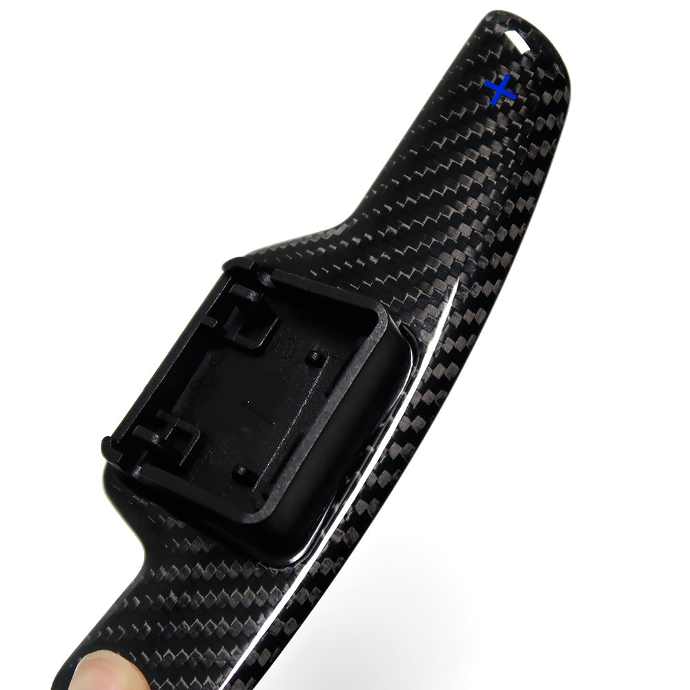 For Chevrolet Corvette C8 Stingray 2020-2023 Steering Wheel Paddle Shifters Replacement Real Dry Carbon Fiber