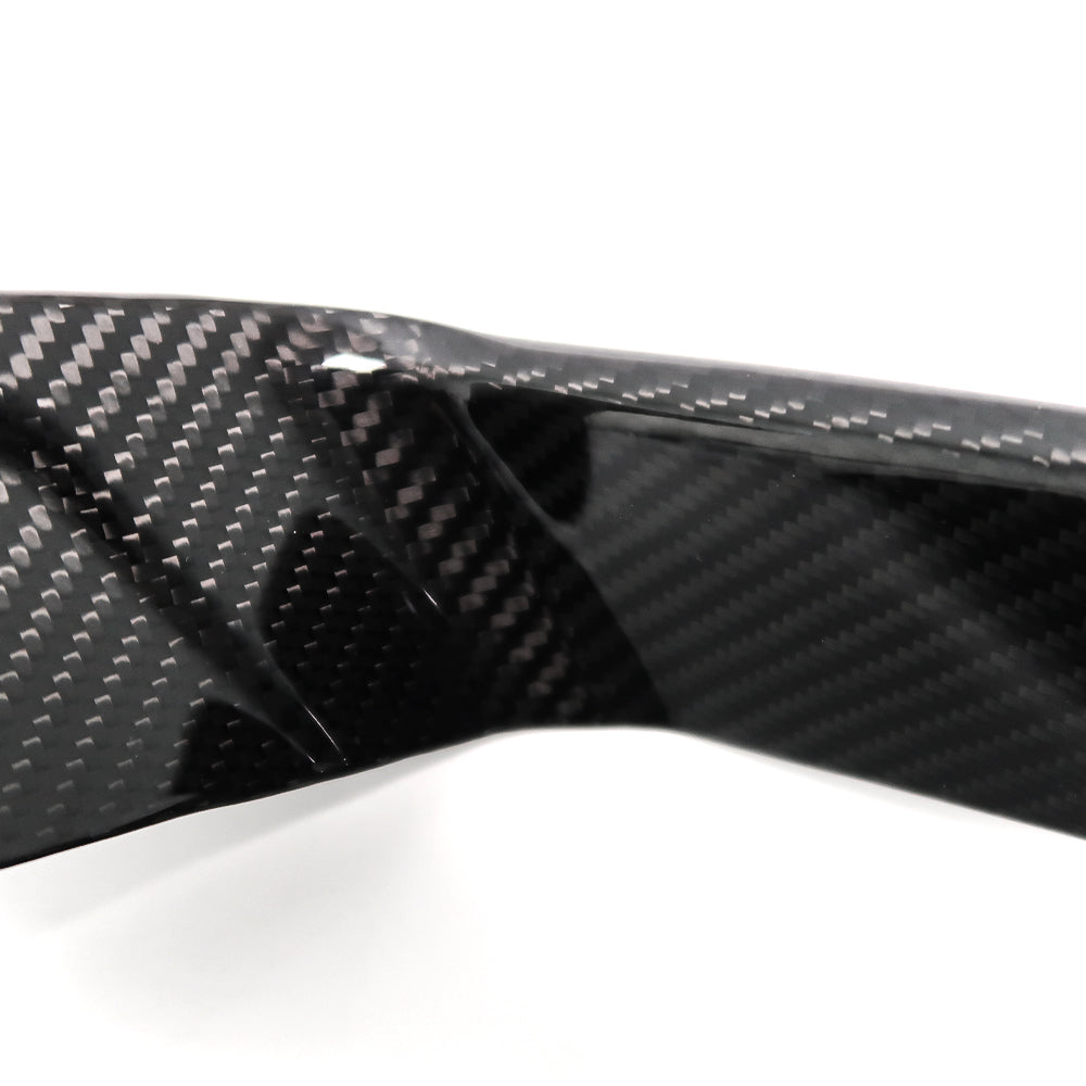 For Chevrolet Corvette C8 Stingray Z06 Z51 2020-2024 Replacement Rear Bumper Side Air Vent Cover Trim Exterior Dry Carbon Fiber