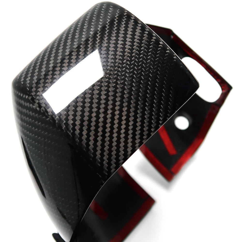 Real Carbon Fiber Rearview Mirror Cover Exterior Accessories For Ford Bronco Raptor Outer Banks Sport 2021+
