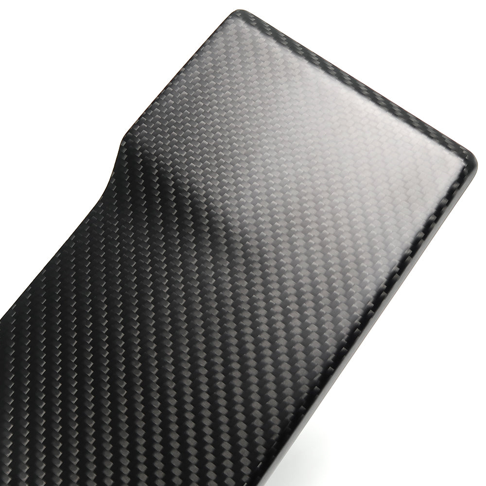Real Carbon Fiber Center Cup Holder Panel Cover Interior Accessories For Dodge Ram 1500 TRX 2019-2023