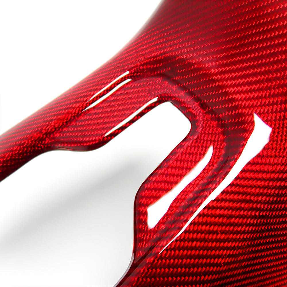 For Chevrolet Corvette C8 Stingray Coupe 3LT Z06 2020-2024 Car Seat Wireless Charging Cover Trim Carbon Fiber Interior Accessories