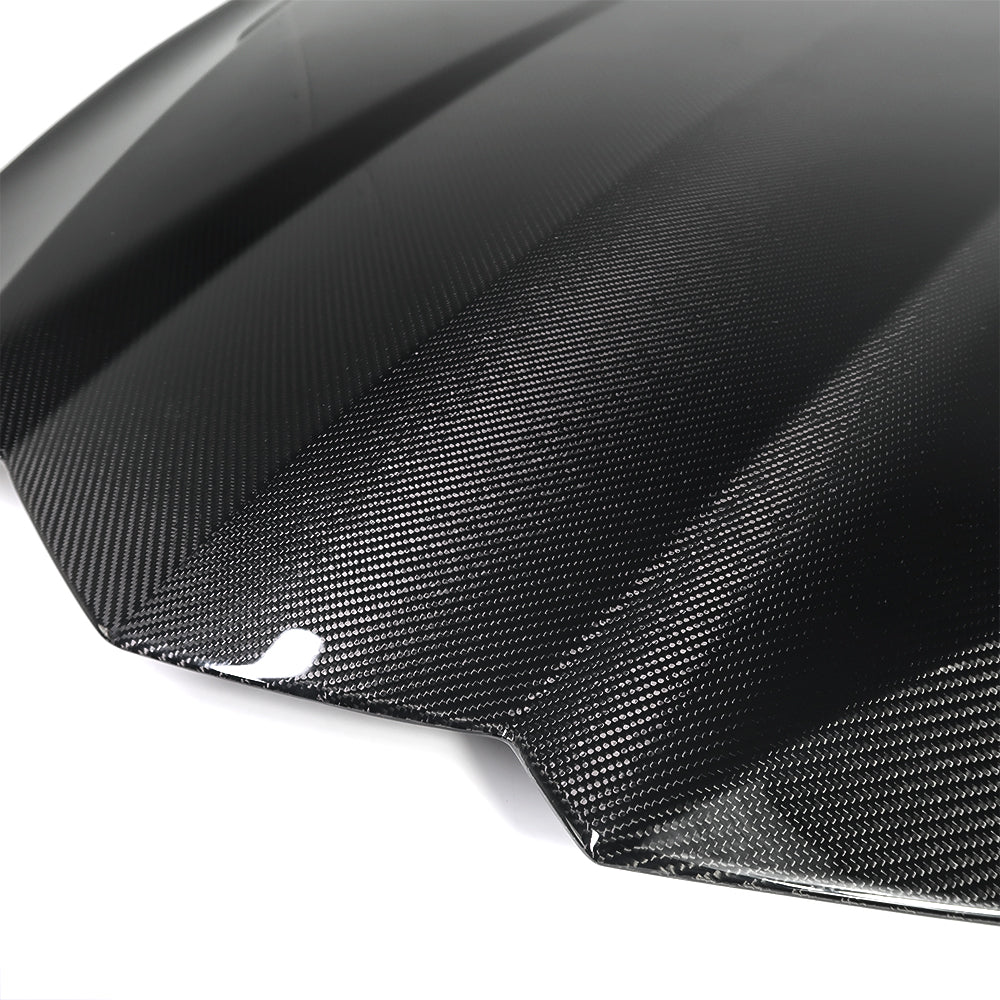 Real Carbon Fiber Replacement Front Engine Hood Cover For Corvette C8 Stingray Coupe HTC Z06 Z51 2020-2025, Exterior Trim