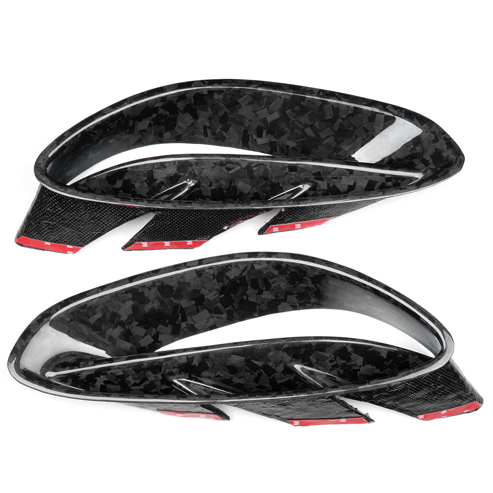 Prepreg Dry Carbon Fiber Side Fender Vent Trim For Lotus Emira I4 V6 2022 2023 2024 2025, Exterior Trim