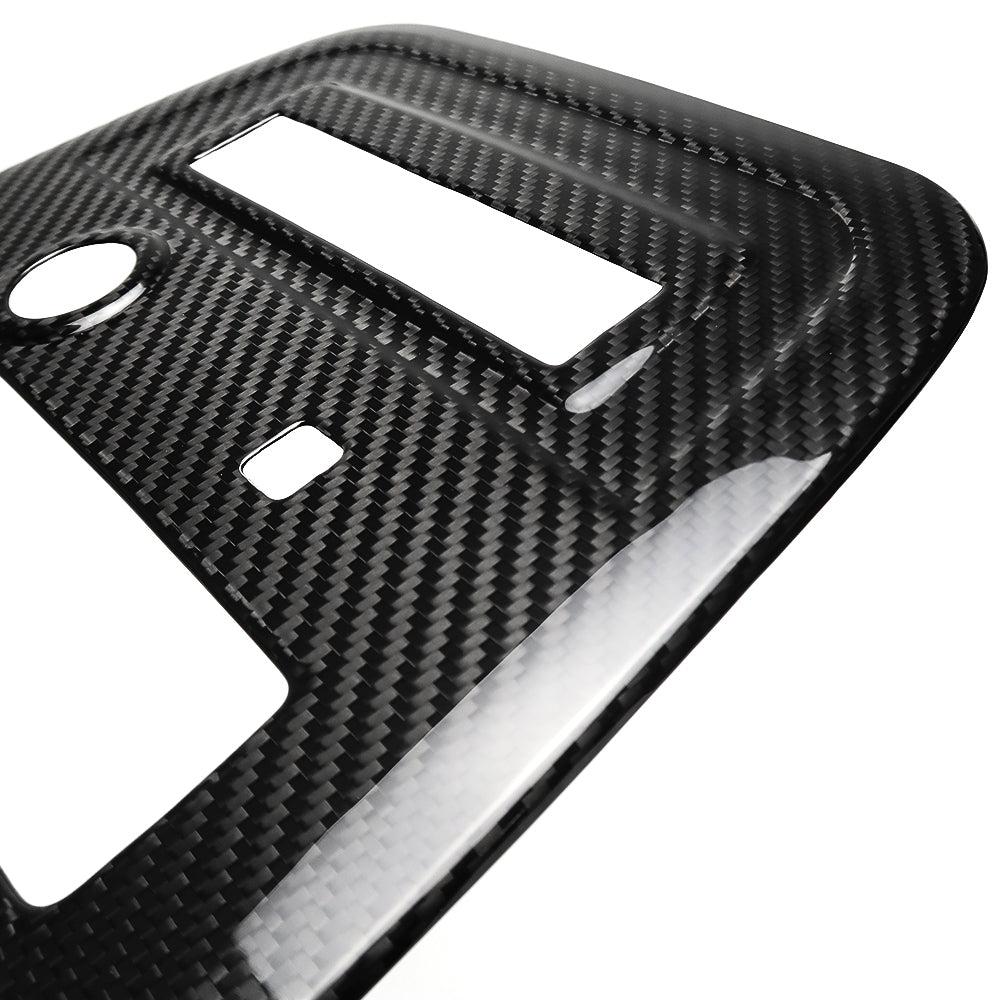 For Ford Bronco Raptor Wildtrak 2021-2024 Roof Reading Lamp Frame Dry Carbon Fiber Interior Accessories