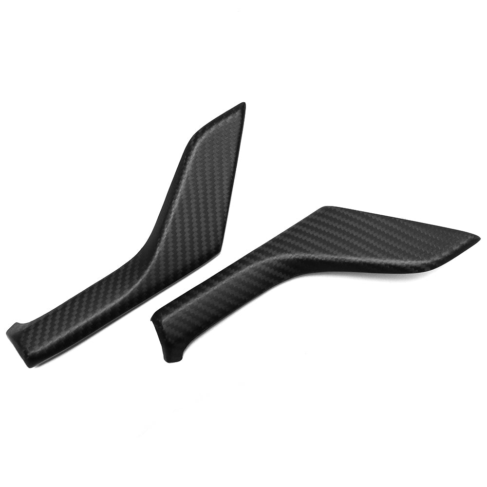 For Porsche 992 911 S/T Turbo S Carrera Targa 4S GTS GT3 RS Dakar 2020+ Interior Door Handle Cover Dry Carbon Fiber Car Accessories
