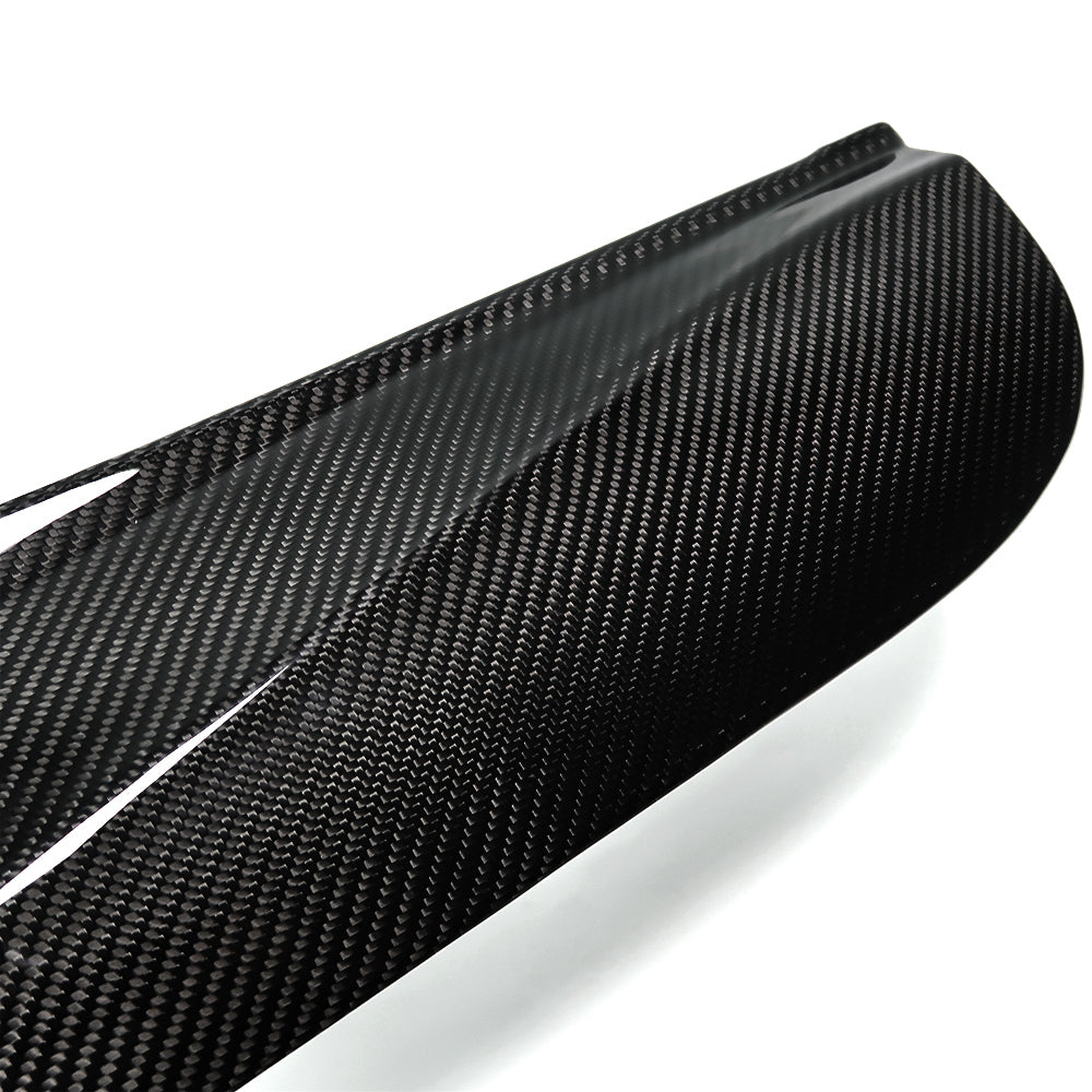 For Chevrolet Corvette C8 Stingray Z06 Z51 2020-2024 Door Anti-Kick Panel Cover Real Dry Carbon Fiber Interior Trim