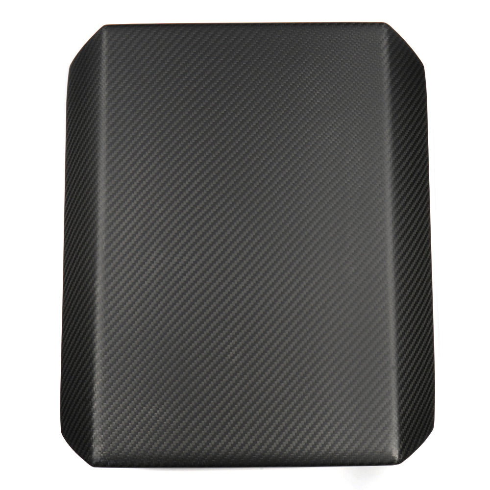 Real Carbon Fiber Center Console Armrest Cover Trim For Tesla Cybertruck 2024 2025