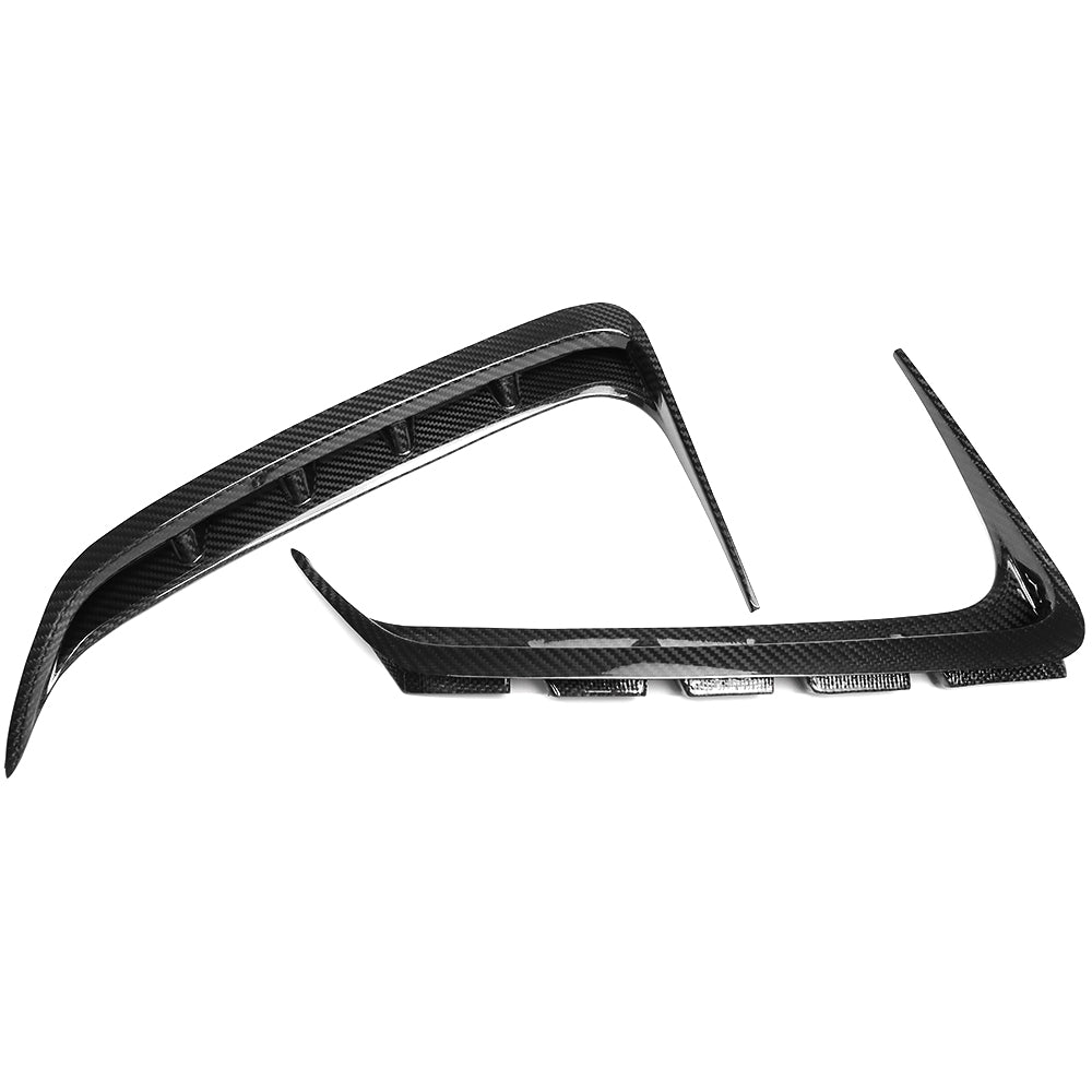 Real Carbon Fiber Taillight Frame Trims Cover Sticker For Dodge Ram TRX Limited Rebel Laramie Longhorn Tradesman Bighorn 2019+