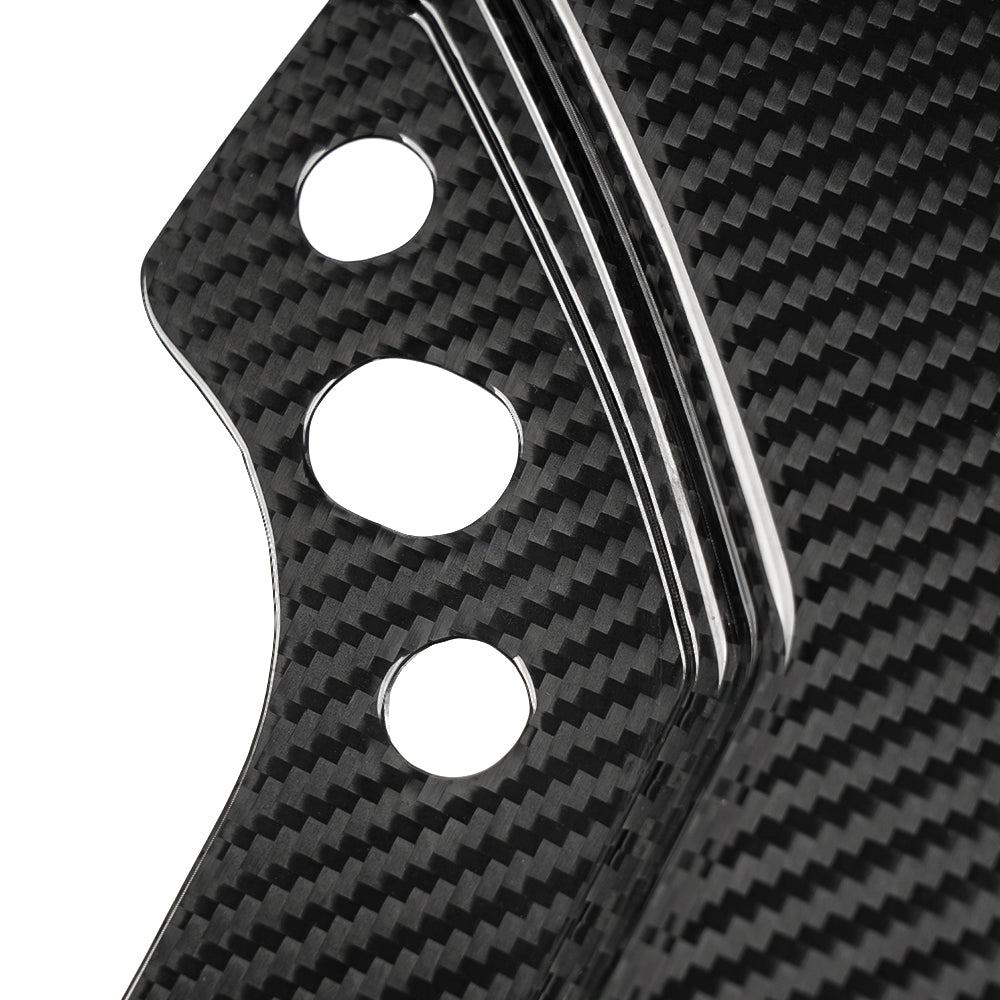 Dry Carbon Fiber Rear Back Door Tailgate Cover Trim For Ford Bronco Raptor 2021-2025, Spare Tire Bracket Cover, Replacement