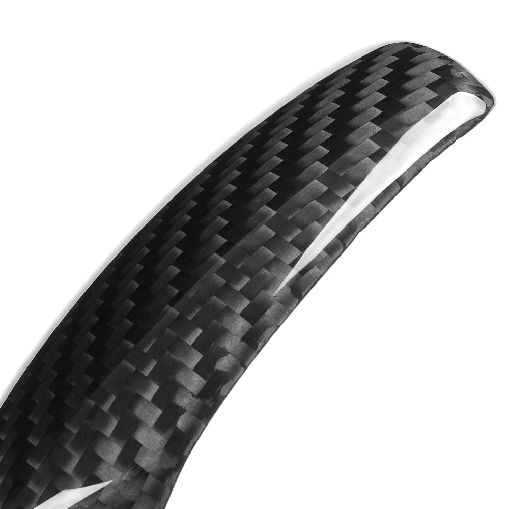 Real Carbon Fiber Gear Shift Knob Cover Trim For Genesis G70 Prestige IK Sport Advanced 2017 - 2025