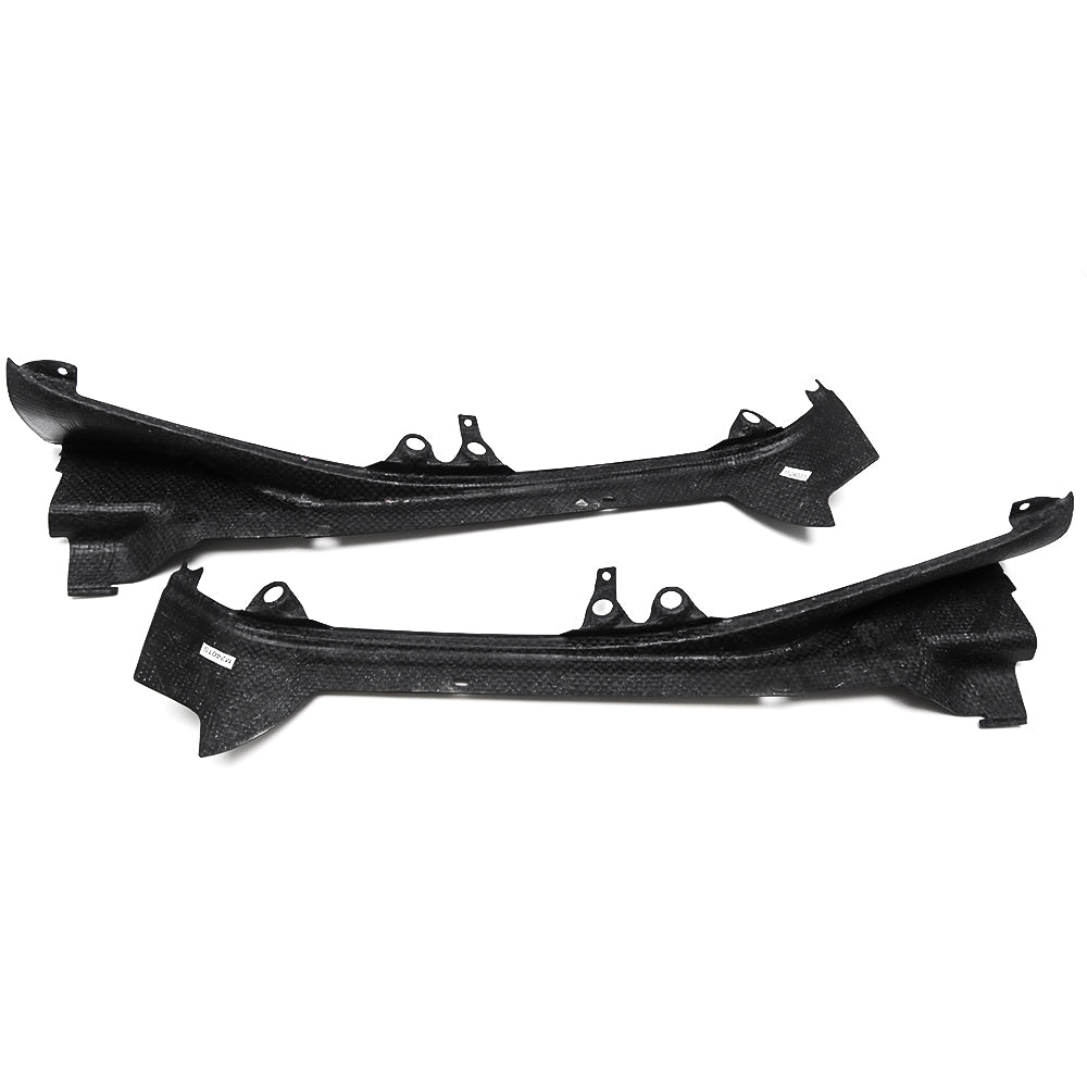 Dry Carbon Fiber Engine Bay Side Cover Trims For Lotus Emira V6 MT Sports 2022 2023 2024 2025