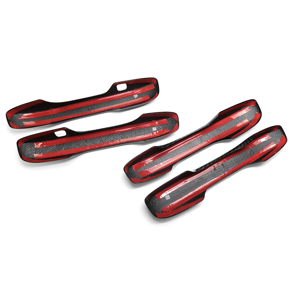 For Acura Integra Type S DE4 DE5 2022+ Outer Door Handle Cover Real Carbon Fiber