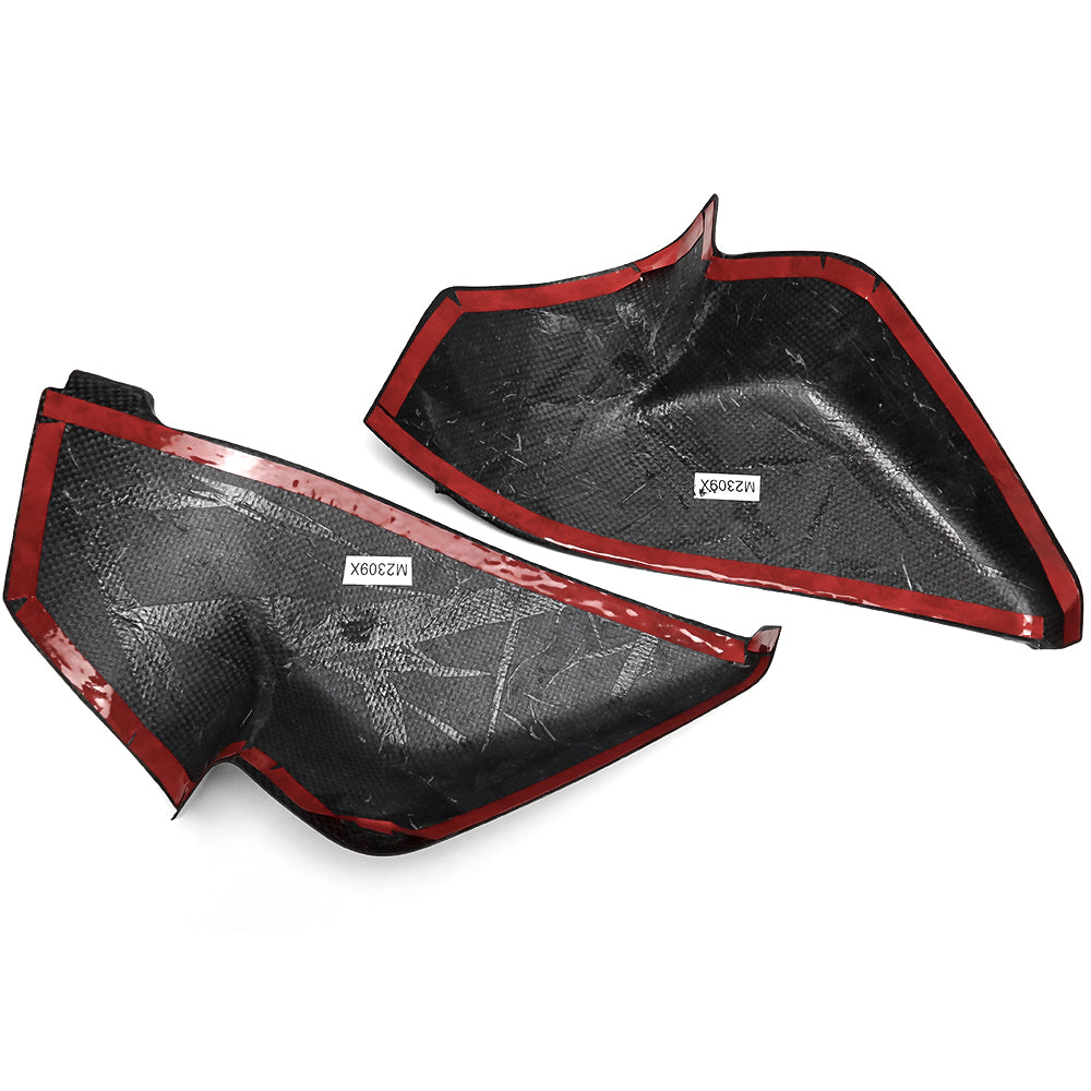 For Corvette C8 Z51 Z06 Stingray Coupe HTC 2020-2023 Car Console Dash Side Cover Panel Trim Carbon Fiber Car Accessories