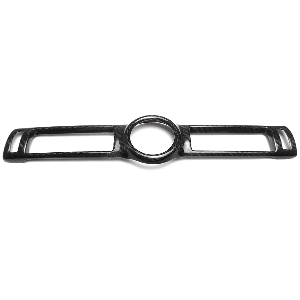Real Carbon Fiber Dash Air Vent Trim Clock Cover Interior Accessories For Lexus IS 300 350 500 F Sport 2021-2024