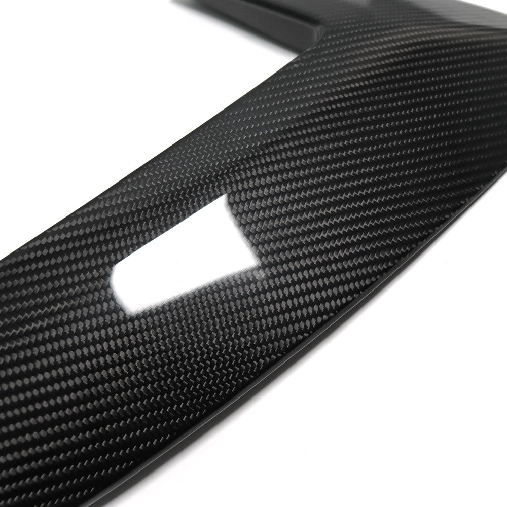 For Chevrolet Corvette C8 Stingray Sports Z06 Z51 2020-2024 Exterior Body Side Air Outlet Frame Cover Dry Carbon Fiber Car Trim