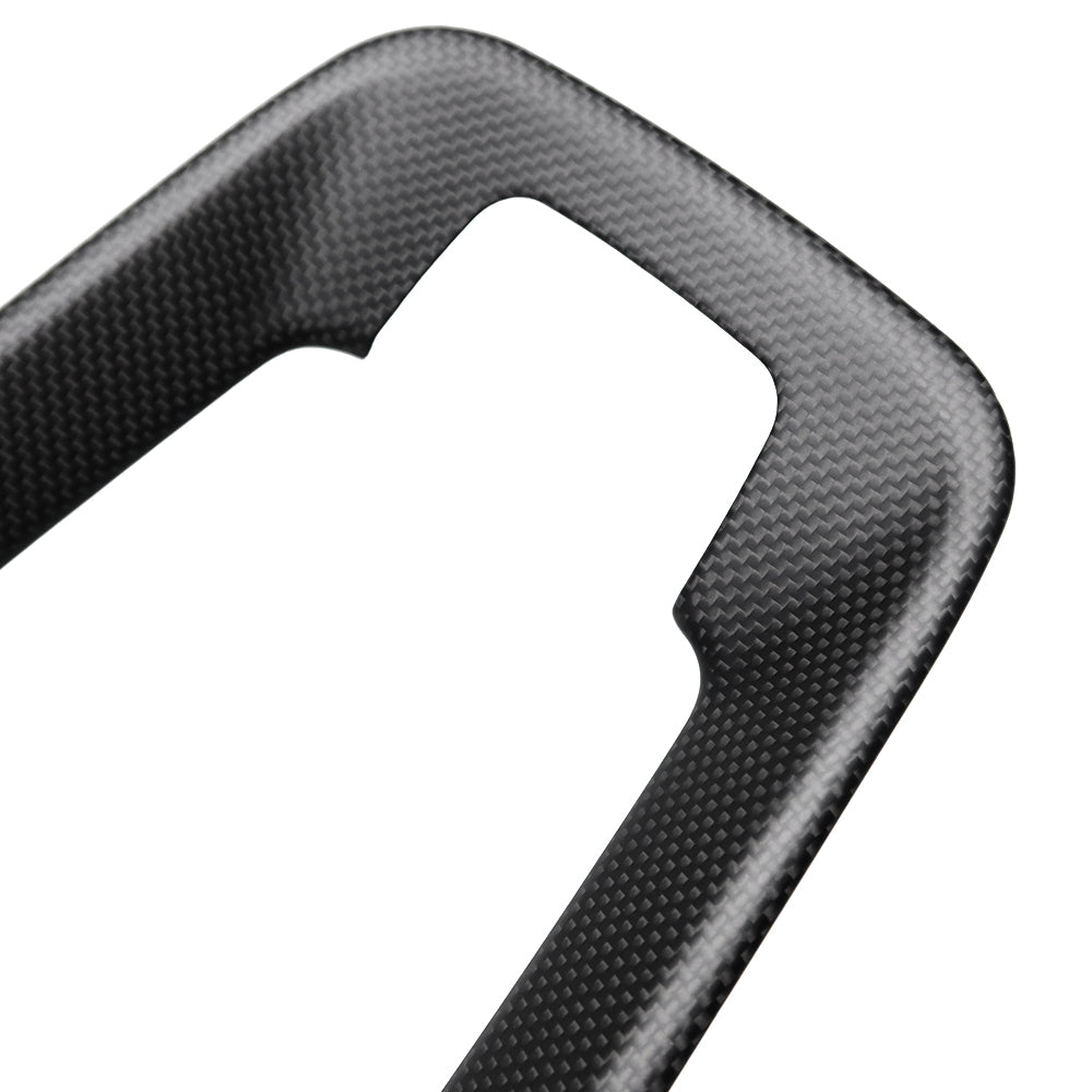 For Porsche 992 911 S/T Turbo S Carrera Targa 4S GTS GT3 RS Dakar 2020+ Rear Center Console Gear Shift Cover Frame Dry Carbon Fiber Car Accessories