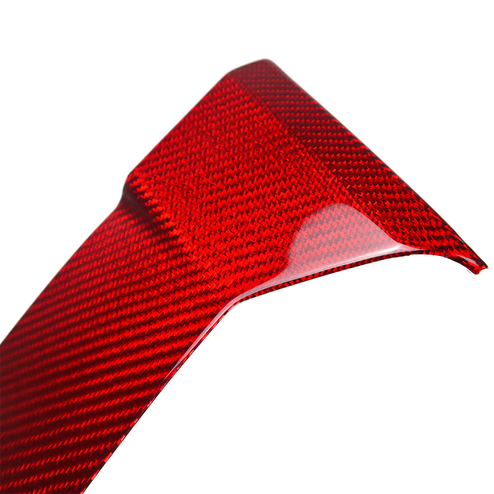 For Chevrolet Corvette C8 Stingray Z06 Z51 2020 2021 2022 2023 Upper Waterfall Speaker Panel Dry Carbon Fiber Interior Trim