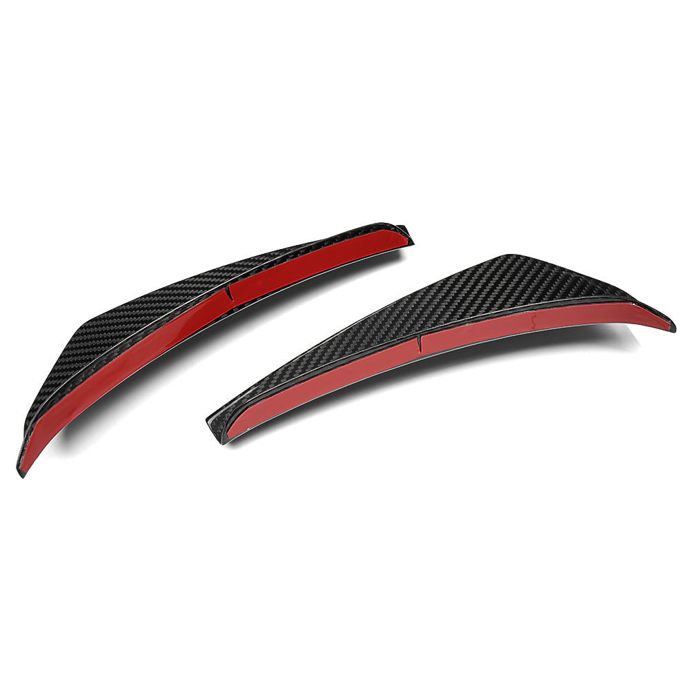 Motorsport-Grade Carbon Fiber Front Side Canards For Corvette C8 Z06 2023 2024 2025, Front Body Diffuser Fins