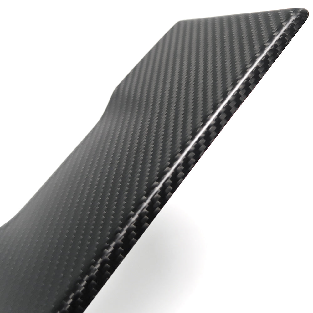 Real Carbon Fiber Center Cup Holder Panel Cover Interior Accessories For Dodge Ram 1500 TRX 2019-2023
