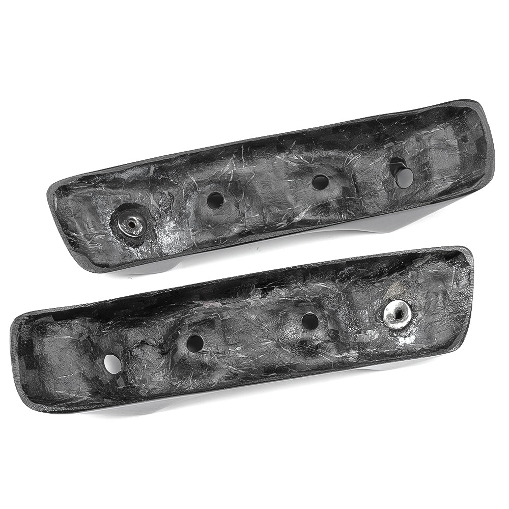 Dry Carbon Fiber Car Seat Belt Lock Cover Trim For Corvette C8 Stingray Coupe Convertible 2020 -Present, Replacement