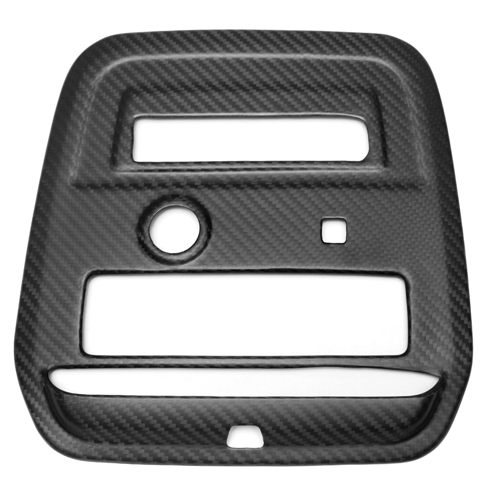 For Ford Bronco Raptor Wildtrak 2021-2024 Roof Reading Lamp Frame Dry Carbon Fiber Interior Accessories