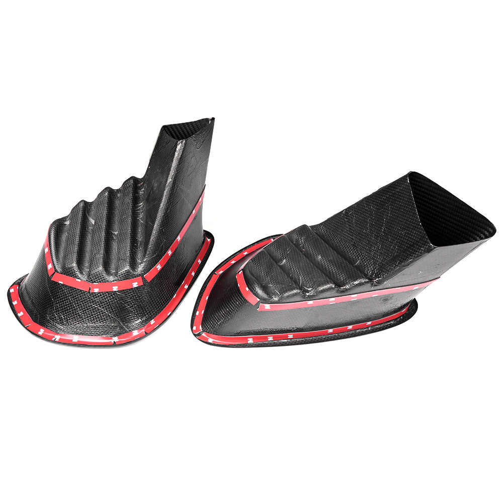 Real Carbon Fiber Rear Bumper Air Vent Cover Trim For Lotus Emira I4 V6 2022 2023 2024 2025
