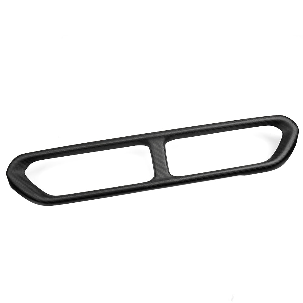 Center Console Air Outlet Cover Panel For Lotus Emira I4 V6 GT4 2022 2023 2024 2025, Dry Carbon Fiber Interior Trim