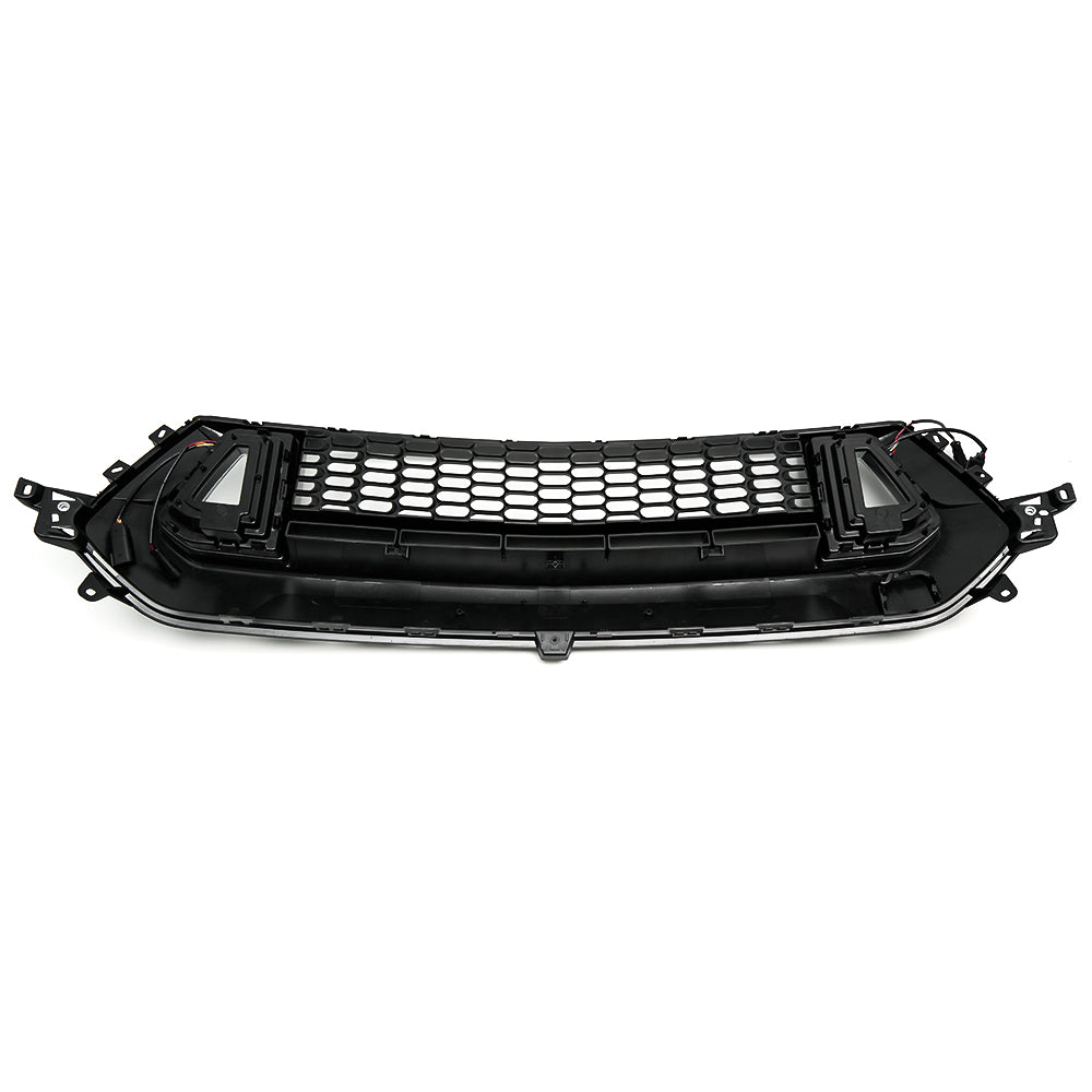 ABS Replacement Upper Grille With LED Light Air Intakes Front Bumper Grille For Ford Mustang S650 GT Ecoboost 2024+