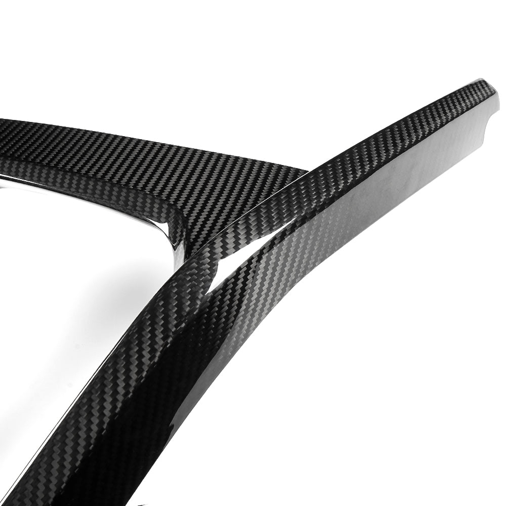 Real Carbon Fiber Fog Light Cover Trim For Acura Integra Type S DE5 2023 2024 2025, Front Bumper Fog Lamp Grille Bezel