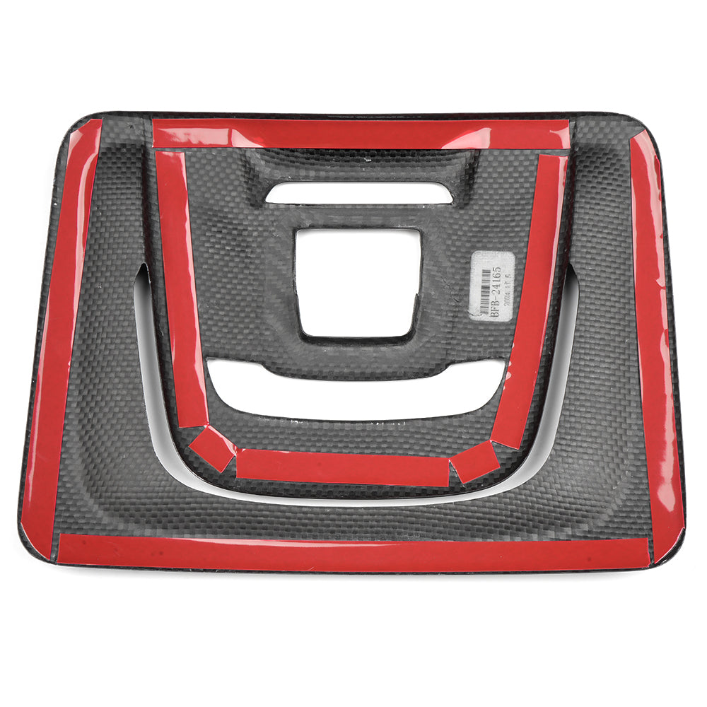 Dry Carbon Fiber Roof Reading Light Lamp Cover Trim For Toyota GR Corolla GZEA14 2023 2024 2025