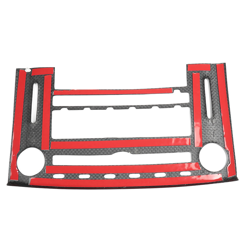 Real Carbon Fiber Center Console A/C Media Radio Button Panel For Lexus IS 300 350 500 F Sport 2021 -2025