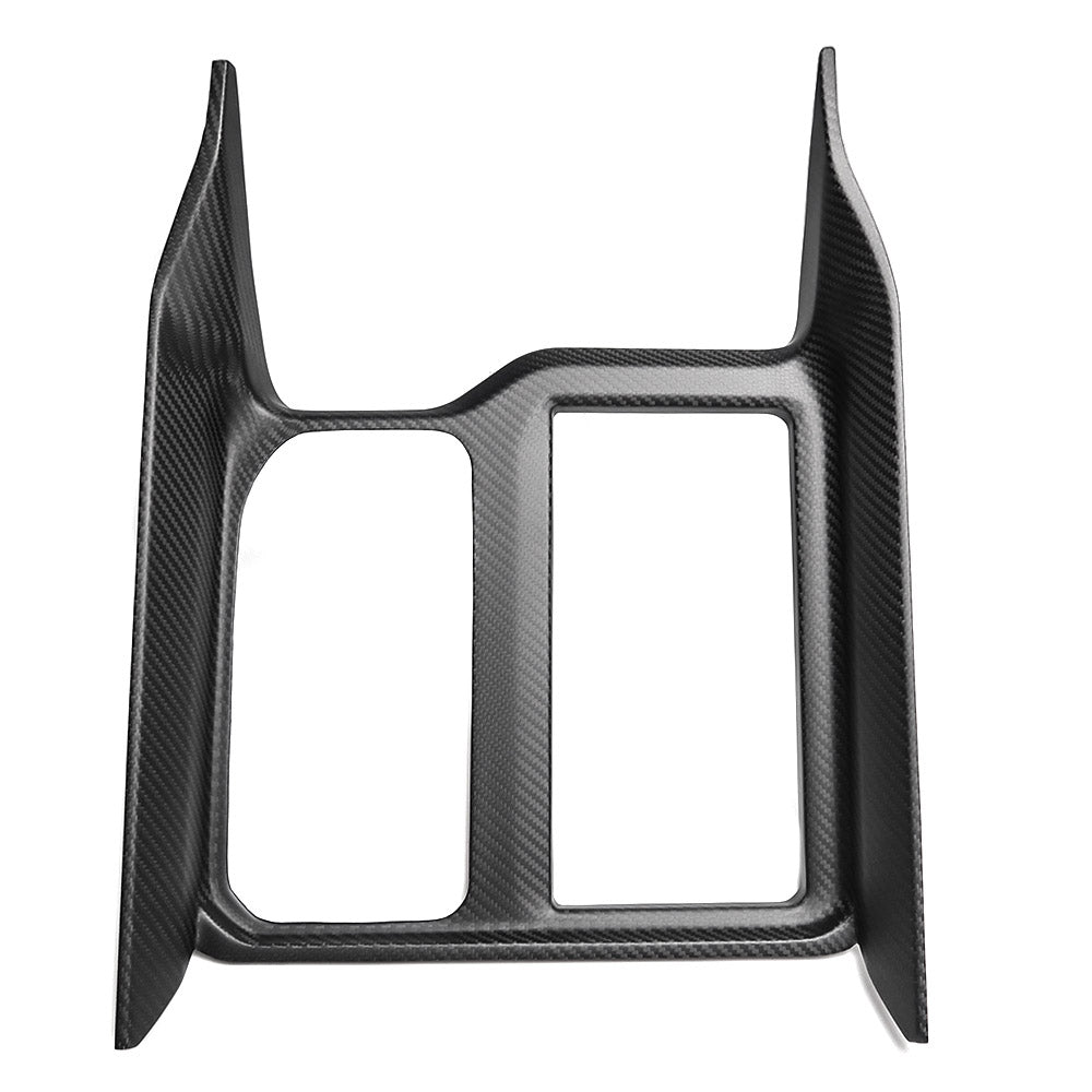 Real Carbon Fiber Center Console Panel Cover Sticker For Dodge Ram TRX Bighorn Longhorn Limited Laramie Rebel 2019+