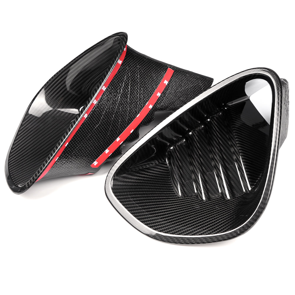 Real Carbon Fiber Rear Bumper Air Vent Cover Trim For Lotus Emira I4 V6 2022 2023 2024 2025