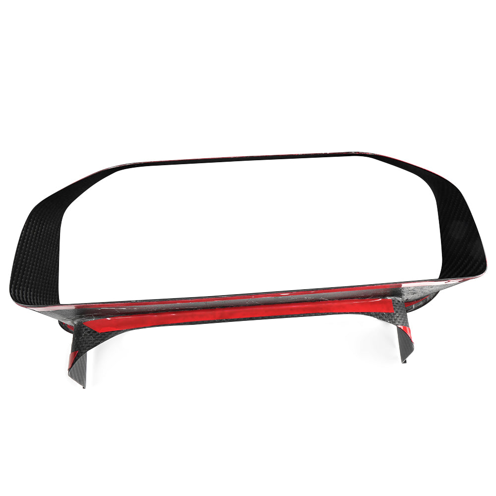 Dry Carbon Fiber Dashboard Cover Trim For Ford Bronco Raptor Outer Banks Badlands 2021-2025, Instrument Cluster Bezel