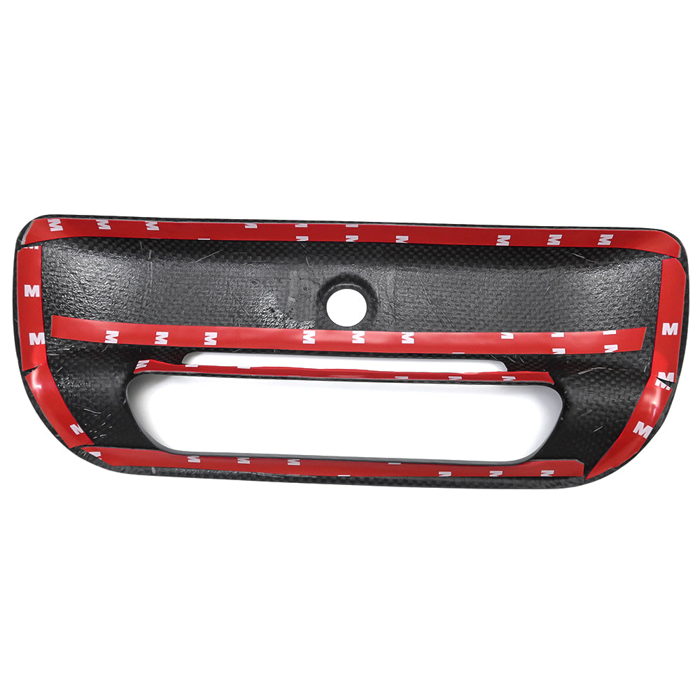 Real Carbon Fiber Rear Truck Tailgate Door Handle Cover For Ram 1500 TRX 2019+